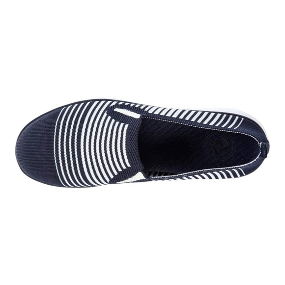 Propét Travel Fit Slip-On Sneaker in Navy/White NIB - Picture 5 of 10